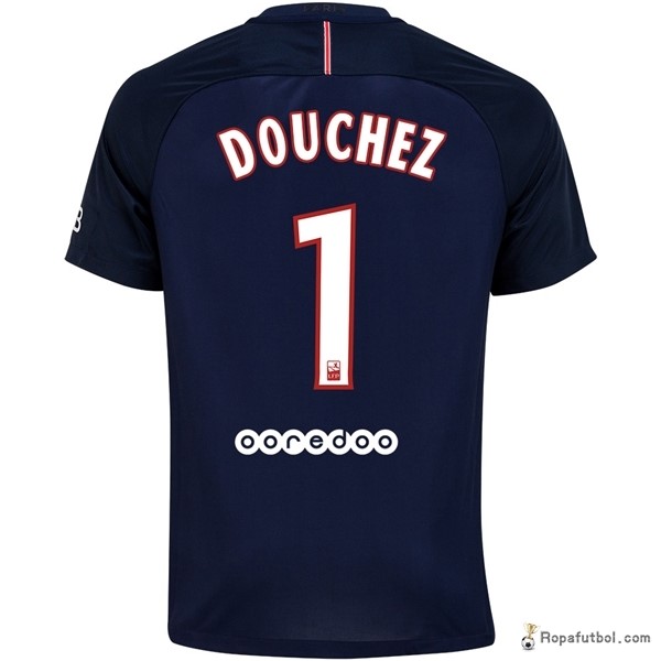 Camiseta Paris Saint Germain Replica Primera Ropa Douchez 2016/17 Azul